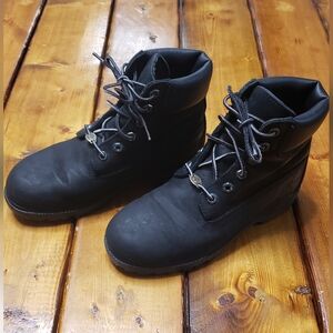 Timberland Black Leather Men's Boots